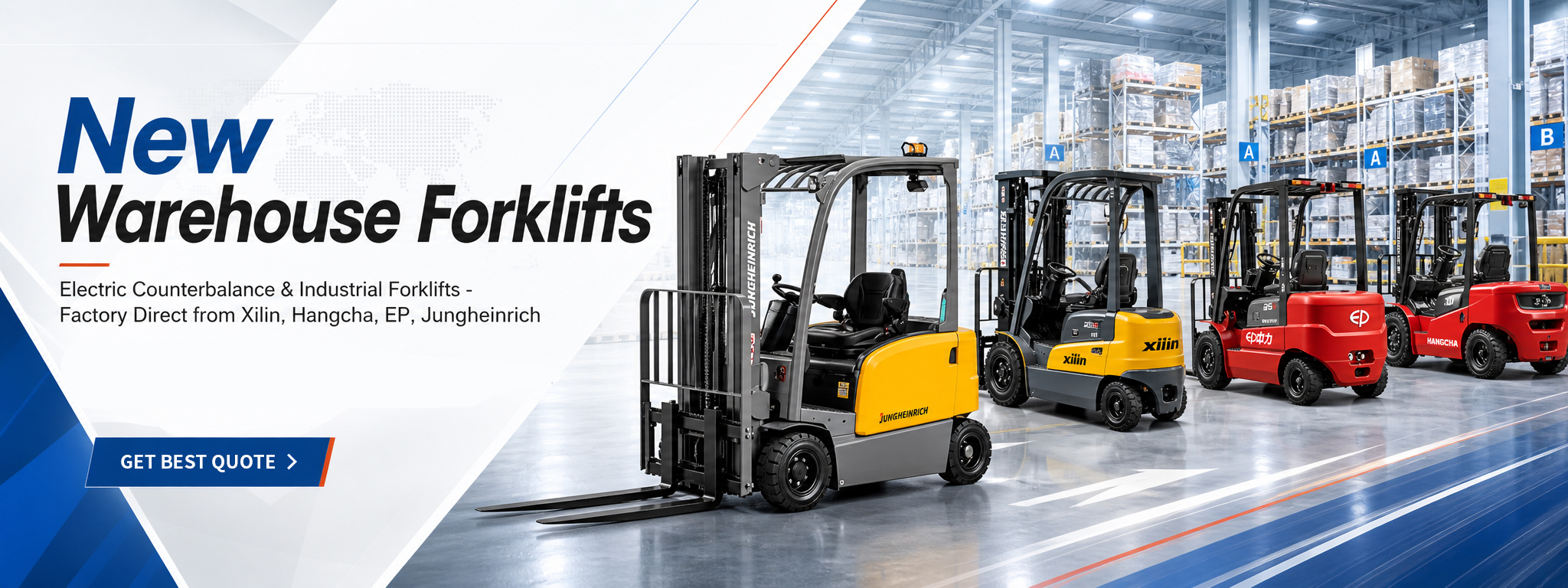 kwaliteit PakhuisVorkheftrucks fabriek