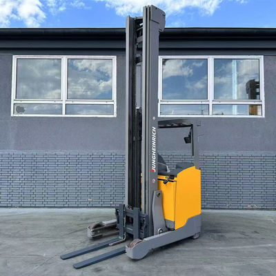 kwaliteit  Various Heights Used Reach Truck Jungheinrich Brand Warehouse Forklift Trucks fabriek
